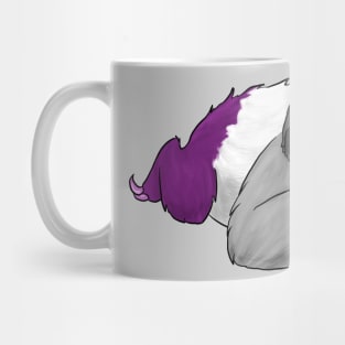 Asexual Pride Sloth Mug